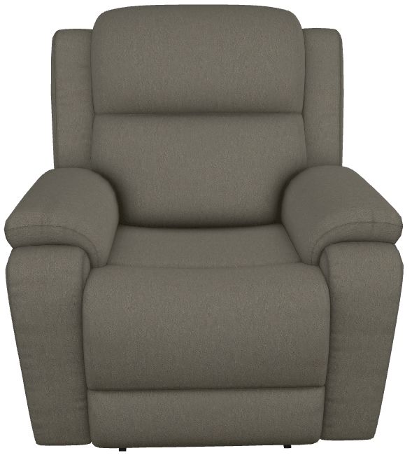 La-Z-Boy® Dorian Smoke Wall Recliner with Headrest and Lumbar-1