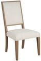 Universal Explore Home™ Weekender Coastal Living Home Nomad Snow-Sand Dune Upholstered Dining Side Chair-0