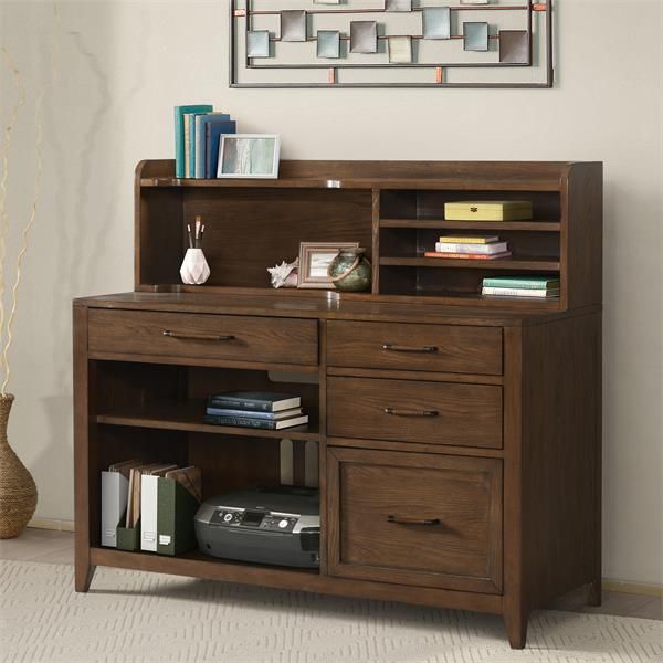 Riverside Vogue Computer Credenza-3