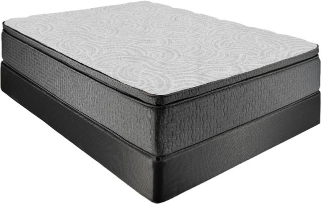 Restonic® ComfortCare® Alpine II Innerspring 12.5" Medium Plush Pillow Top Twin XL Mattress-0