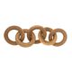A & B Home Natural Link Chain Sculpture-0