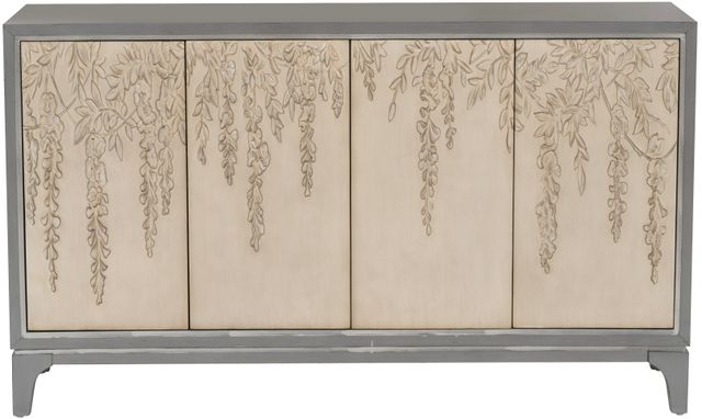 Coast2Coast Home™ Cragen Antique White/Gray Credenza-3