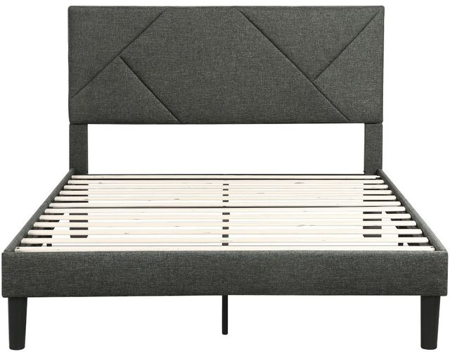 Homelegance Raina Gray Platform Bed-3
