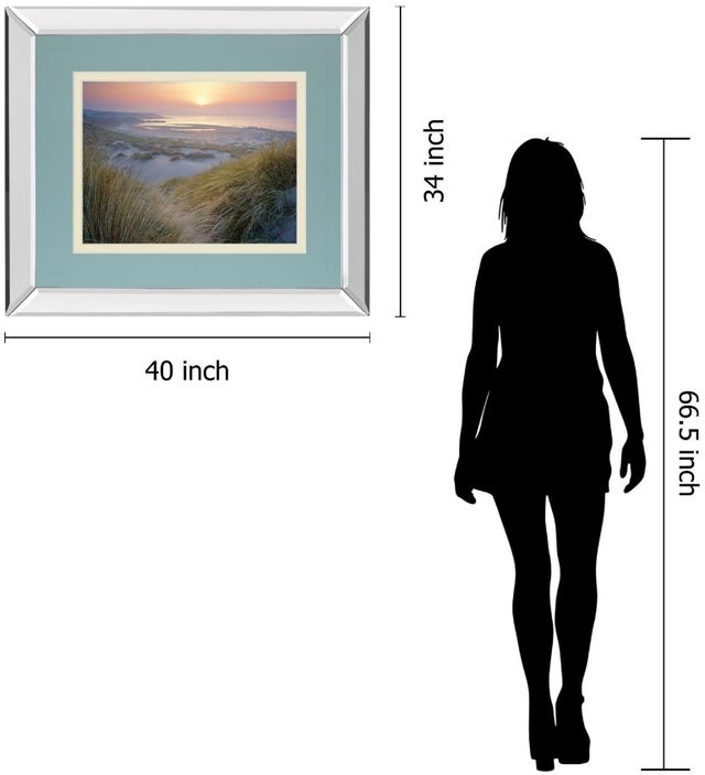 Classy Living Joe Cornish Budle, Misty Sunset Wall Art-2