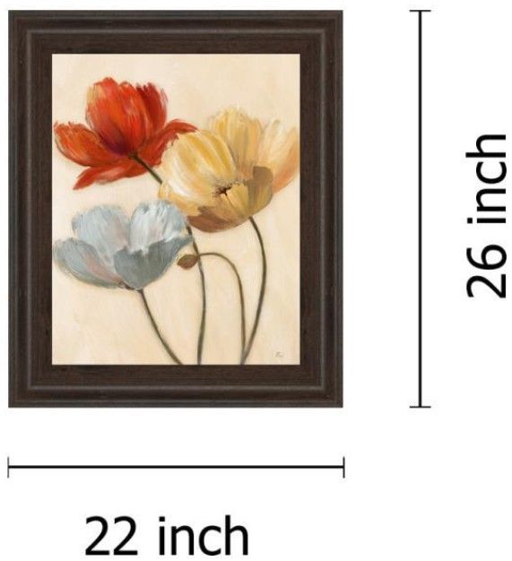 Classy Living Nan Poppy Palette Il Wall Art-2