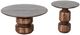 Modus Furniture Sunrise Virton Smoked Brown Round Coffee Table-3