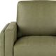 Leather Italia™ Cambria Vaughn Green Clover Chair-1