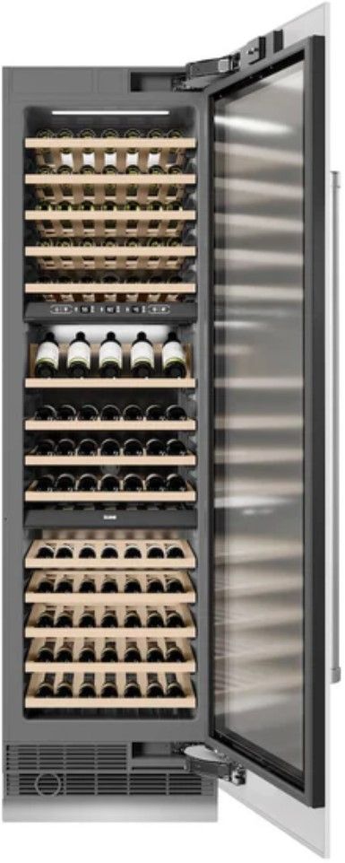 ZLINE 24" 12.4 Cu. Ft. White Matte Triple Zone Column Wine Cooler-3