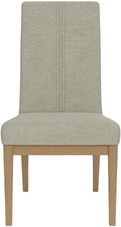 Riverside Furniture Davie Beige/Pale Oak Upholstered Side Chair-1