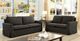 Furniture of America® Maxine Gray Loveseat-1
