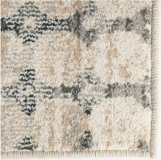 Orian Riverstone Barley Soft White 5'x8' Area Rug-1