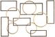 Uttermost® Elias Brushed Bronze/Gold Leaf Wall Decor-0