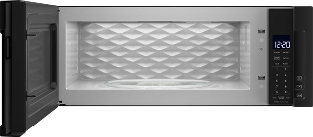 Whirlpool® 1.1 Cu. Ft. Black Over The Range Microwave-1