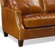 Campio Furniture Legacy Leather Monterey Dark Orange Sofa-1