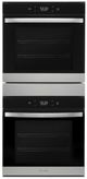 Whirlpool® 24" Fingerprint Resistant Stainless Steel Double Electric Wall Oven-0
