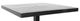 CabanaCoast® Customizable Monaco Aluminum 36" Outdoor Square Pedestal Balcony Table-1