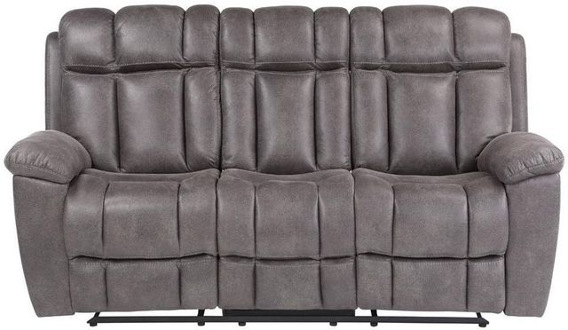Parker House® Goliath Arizona Grey Manual Reclining Sofa-1