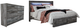 Signature Design by Ashley® Baystorm 2-Piece Gray King Panel Bed with Storage Set-0