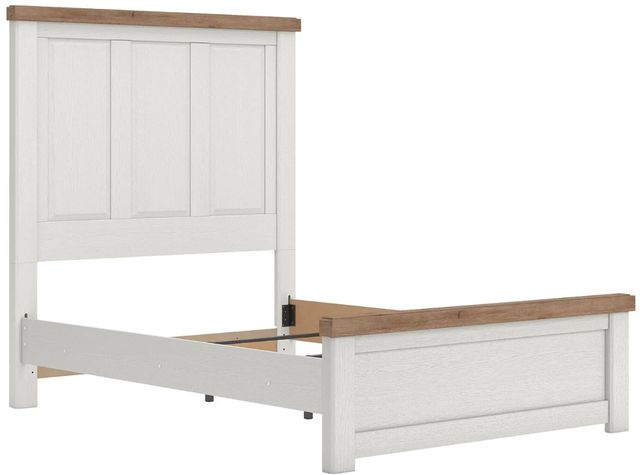 Benchcraft® Savonport Brown/White Full Panel Bed-3