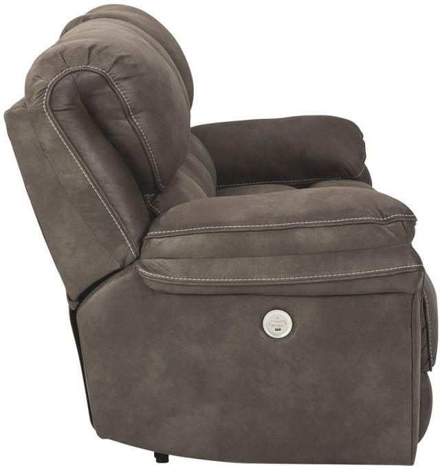 Benchcraft® Trementon Graphite Power Reclining Sofa-4