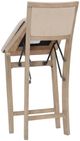 Linon Keira Gray Wash Folding Counter Stool-5