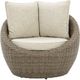 Signature Design by Ashley® Danson 2-Piece Beige Swivel Outdoor Lounge with Cushion-3
