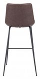 Zuo® Byron Brown Bar Chair-3