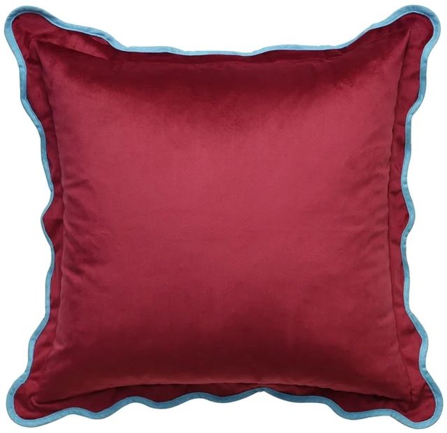 Stylecraft Tamara Day Red Designer Throw Pillow-0