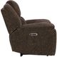 Parker House® Bronco Plush Umber Power Recliner with Zero Gravity-4