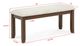 Crown Mark Avasa Beige/Brown Dining Bench-2