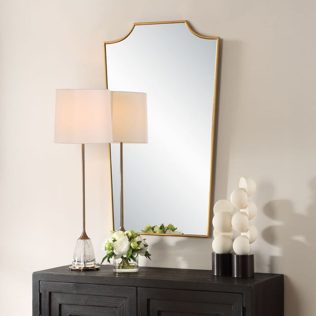 Uttermost® Demure Antique Gold Mirror-2
