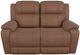 La-Z-Boy® Dorian Mocha Leather Power Reclining Loveseat with Headrest and Lumbar-1