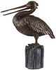Currey & Company Bronze/Verdigris Pelican Sculpture-1