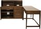 Riverside Furniture Vogue Plymouth Brown Oak Computer Credenza-2