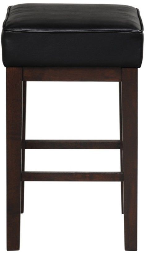 Homelegance® Pittsville Black/Espresso Counter Stool-2