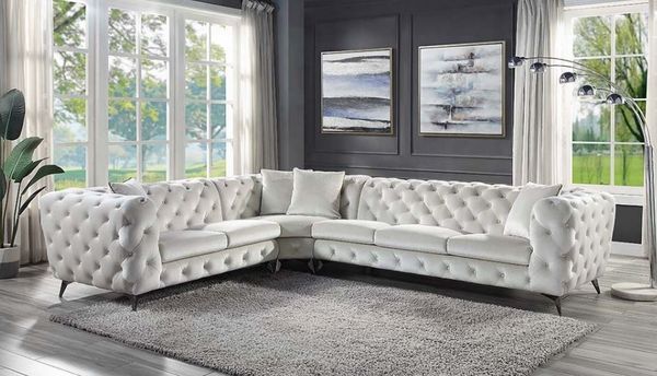 ACME Furniture Atronia 3-Piece Beige Sectional