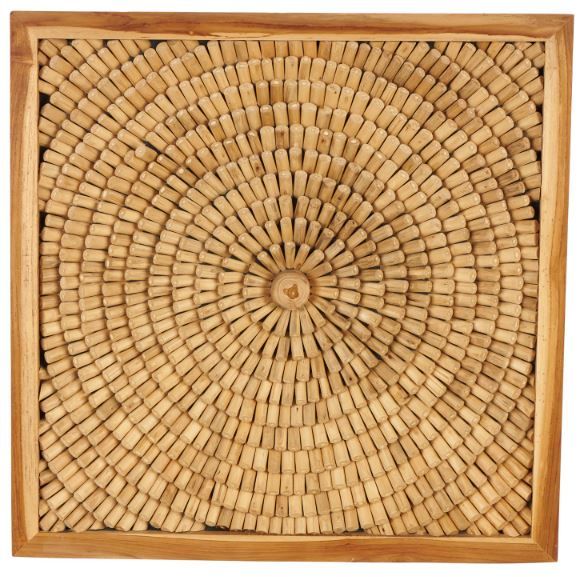 Deco Marche Brown Live Edge Tree Trunks Wall Decor-0