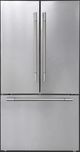 Fulgor Milano Pro 600 Series 36'' 20.2 Cu. Ft. Stainless Steel Counter Depth French Door Refrigerator-0