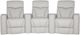 Palliser® Furniture Customizable Vivid 3-Piece Power Reclining Theater Seating with Power Headrest, Lumbar and Wedge Arms-3