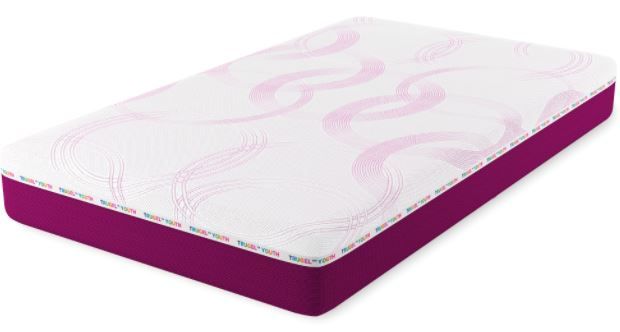 Glideaway® Youth Purple Full Memory Foam Mattress-0