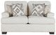 Homelegance® Oroson Cream Loveseat-2