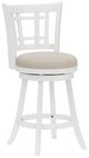 HH2 Home Fairfox White Swivel Counter Stool-0