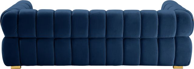Meridian Furniture Gwen Navy Velvet Sofa-1