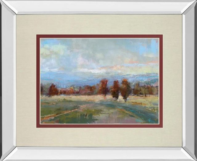 Classy Art River Run by Louis Bourne Mirror Framed Wall Art -0