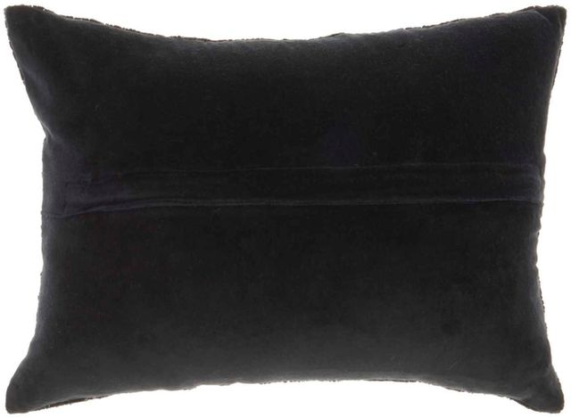 Nourison Home™ Luminescence Black Throw Pillow-2