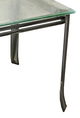 Forge Design Oasis Glass Top End Table-1