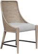 Bernards Citrus Heights 5-Piece Brown/White Round Dining Table Set-3