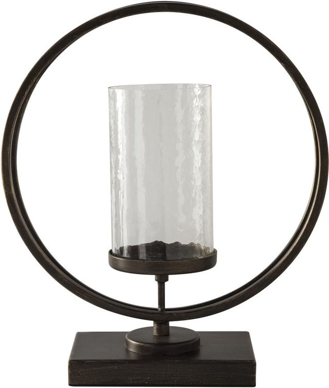 Signature Design by Ashley® Jalal Antique Gold Candle Holder-0