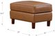 Hydeline® Bella Cognac Brown Ottoman-1