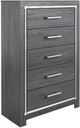 Signature Design by Ashley® Lodanna 6-Piece Gray Queen Panel Storage Bed Set-4